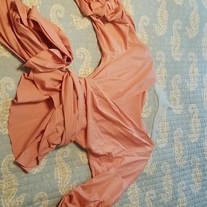 NWOT New York & Co wrap around top